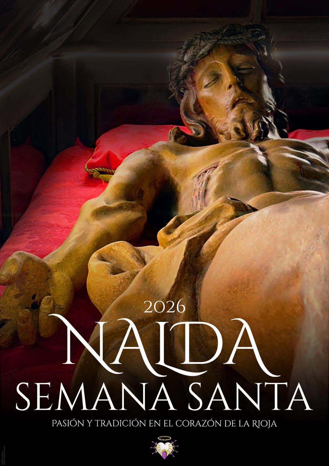 Cartel de Semana Santa en Nalda 2026